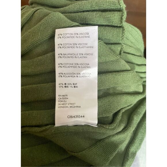 FREE PEOPLE - Marnie Midi Dress in Forrest Green color - Picture 5 of 11